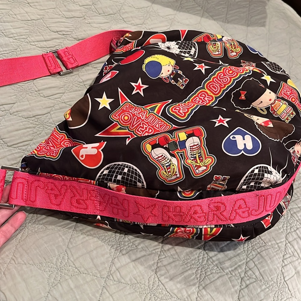 🦇TRADED🦇HARAJUKU LOVERS 90s Y2K Roller Disco Ball purse, Kawaii Japan Streetwear - Picture 3 of 16